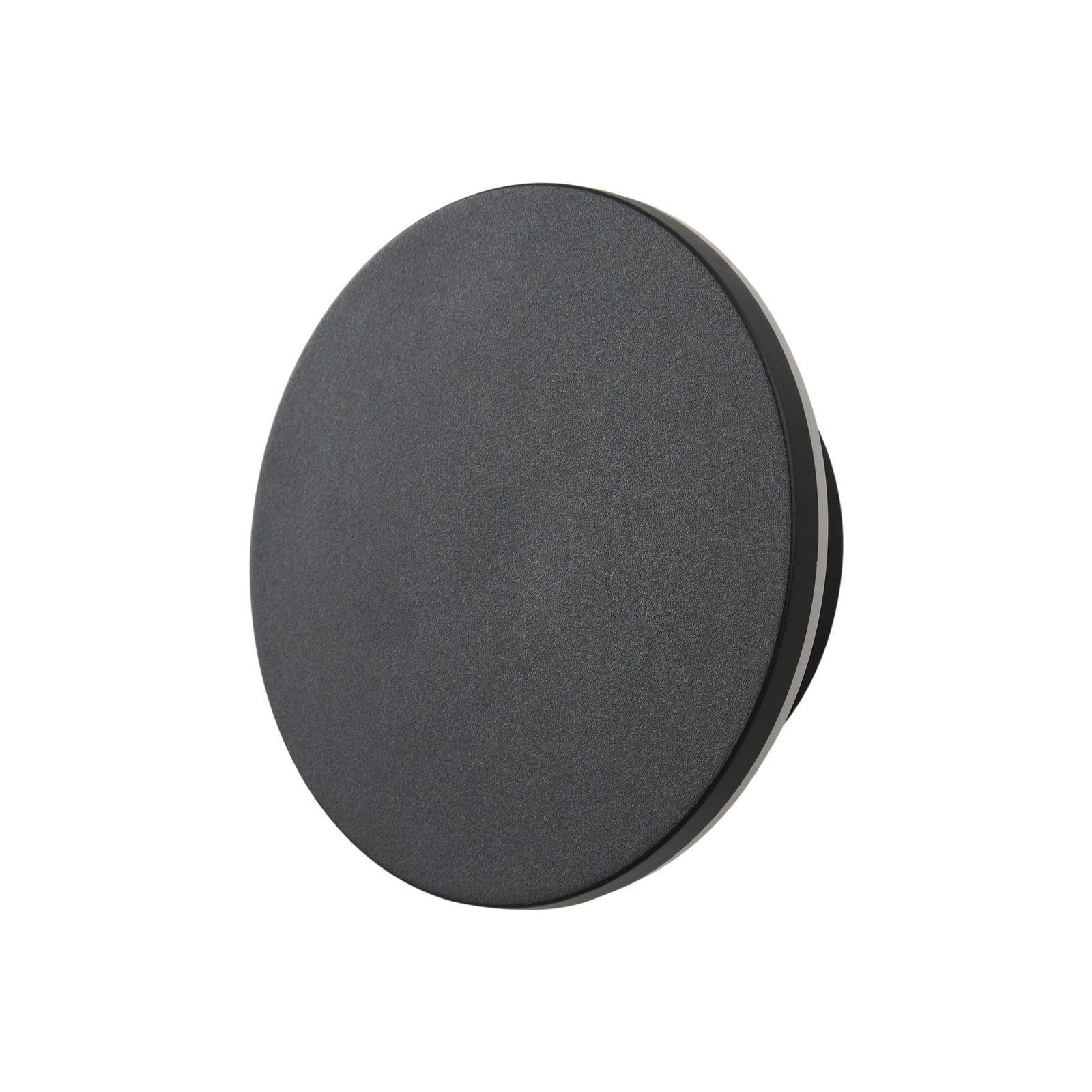 Aplique LED para exterior Gravo, negra, Ø 16 cm, IP65 - Arcchio